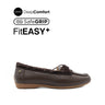 Nicollete Slip On Venetian Women's Shoes - Brown Leather