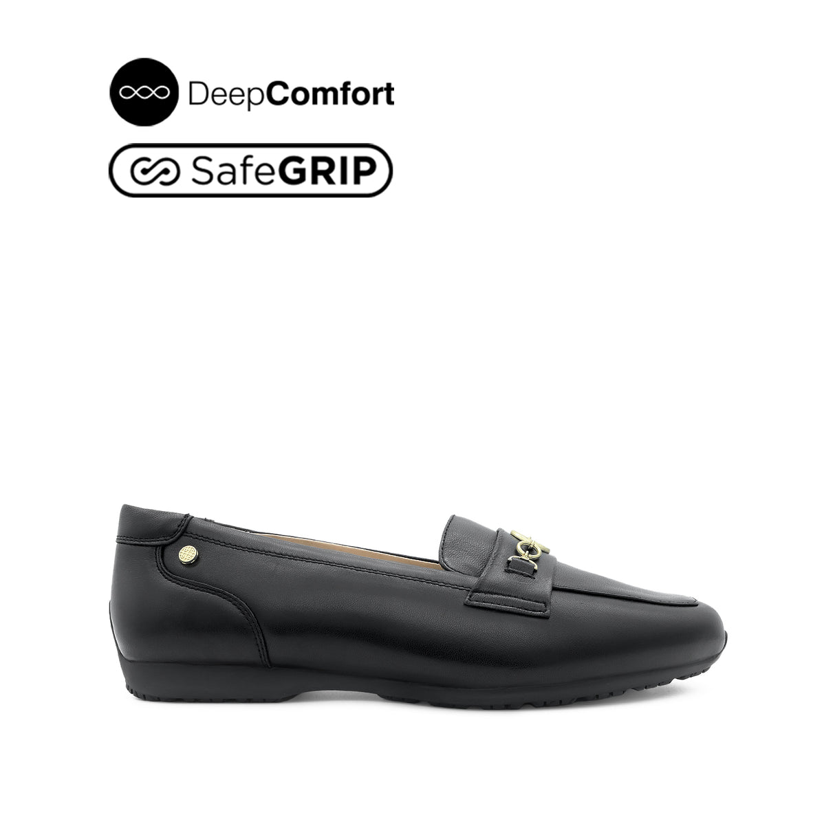 Nicollete Bit Women's Shoes - Black Leather