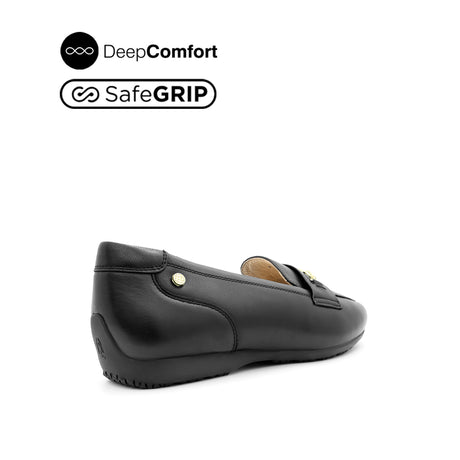 Nicollete Bit Women's Shoes - Black Leather