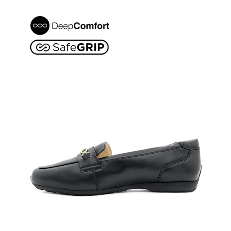 Nicollete Bit Women's Shoes - Black Leather