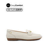 Nicollete Bit Women's Shoes - Cream Leather
