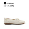 Nicollete Bit Women's Shoes - Cream Leather