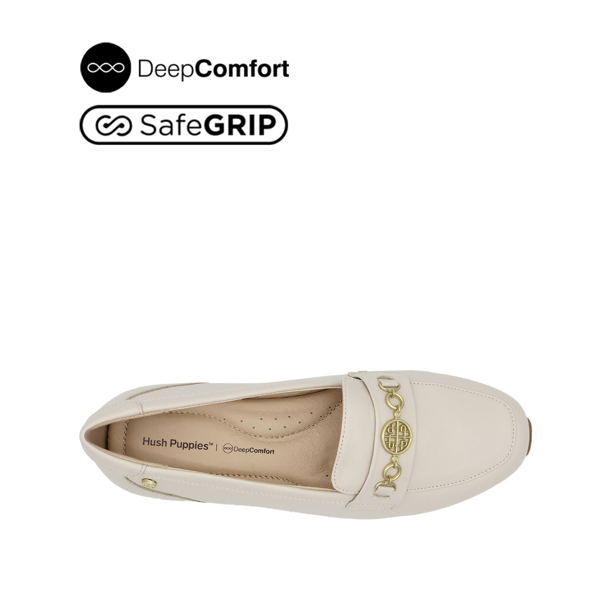 Nicollete Bit Women's Shoes - Cream Leather