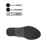 Paris Wedge Women's Boots - Black Leather