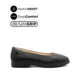 Raphaela SO Women's Shoes - Black Leather WP Hush Puppies Philippines