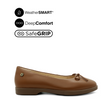 Raphaela Bow Women's Shoes - Brown Leather WP Hush Puppies Philippines