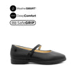 Raphaela MJ Women's Shoes - Black Leather WP Hush Puppies Philippines