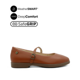 Raphaela MJ Women's Shoes - Cognac Leather WP Hush Puppies Philippines