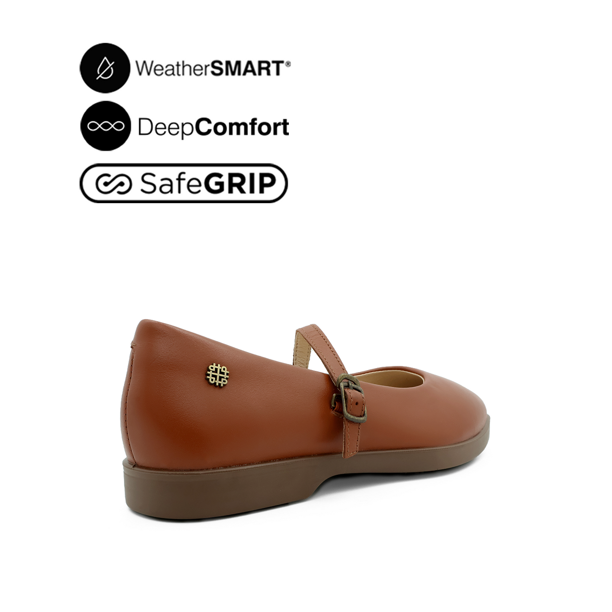 Raphaela MJ Women's Shoes - Cognac Leather WP Hush Puppies Philippines