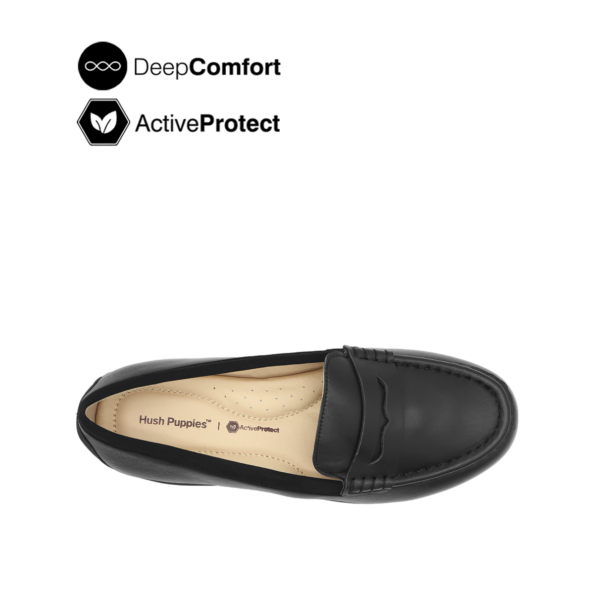 Rikki Penny Women's Shoes - Black Nubuck Hush Puppies Philippines