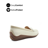 Rikki Penny Women's Shoes - Cream Nubuck Hush Puppies Philippines