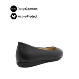 Ruby Slip On PT Women's Shoes - Black Leather Hush Puppies Philippines