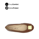 Ruby Ornament Women's Shoes - Tan Leather Hush Puppies Philippines