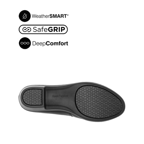 Sadie Pump Slip On Women's Shoes - Black Leather Waterproof Hush Puppies Philippines