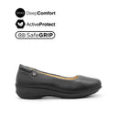 Scarlett Slip On Women's Shoes - Black Leather