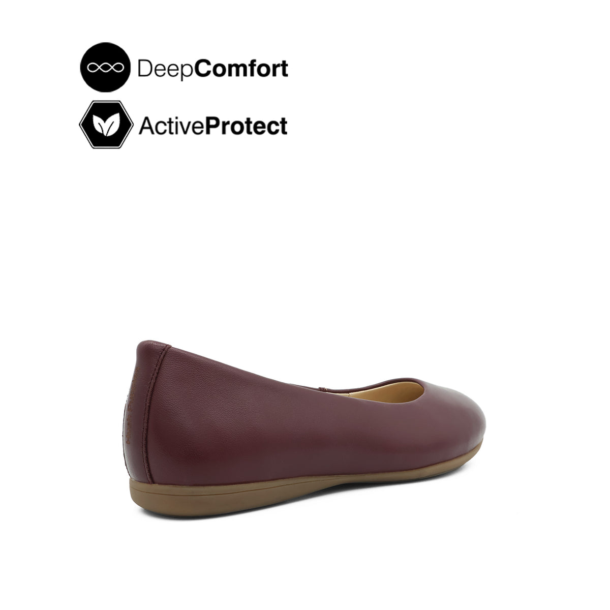 Ruby Slip On PT Women's Shoes - Deep Burgundy Leather Hush Puppies Philippines