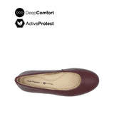 Ruby Slip On PT Women's Shoes - Deep Burgundy Leather Hush Puppies Philippines