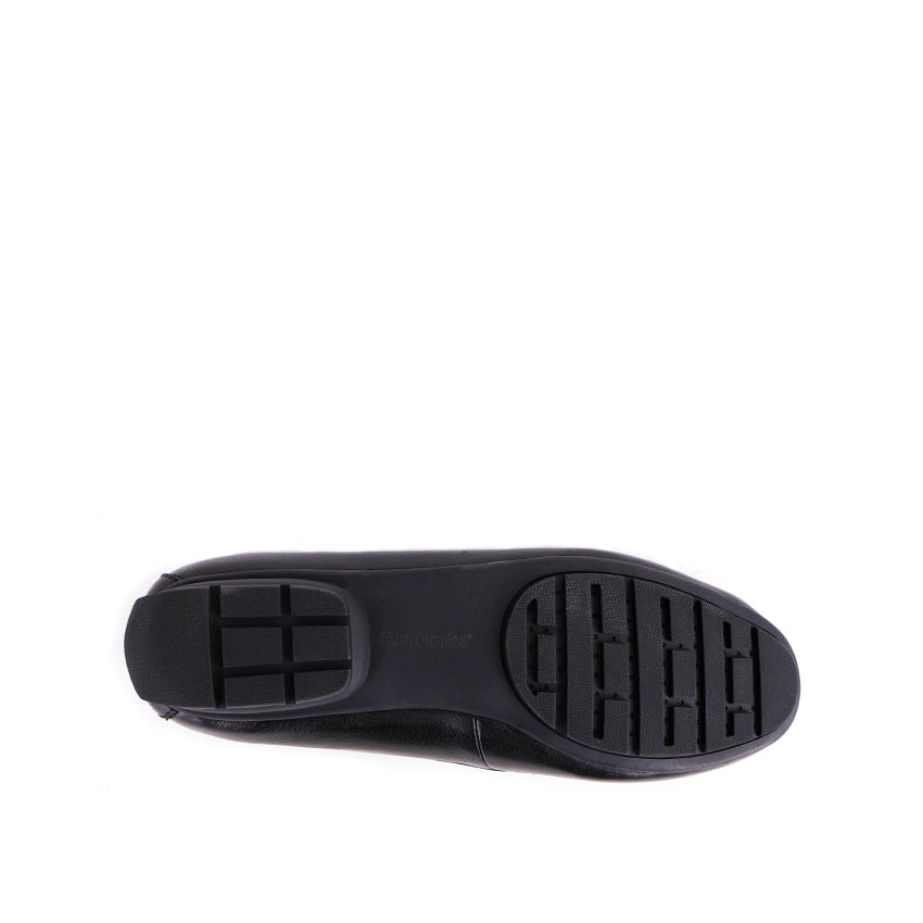 Cadence Slip On PT Women's Shoes - Black Leather