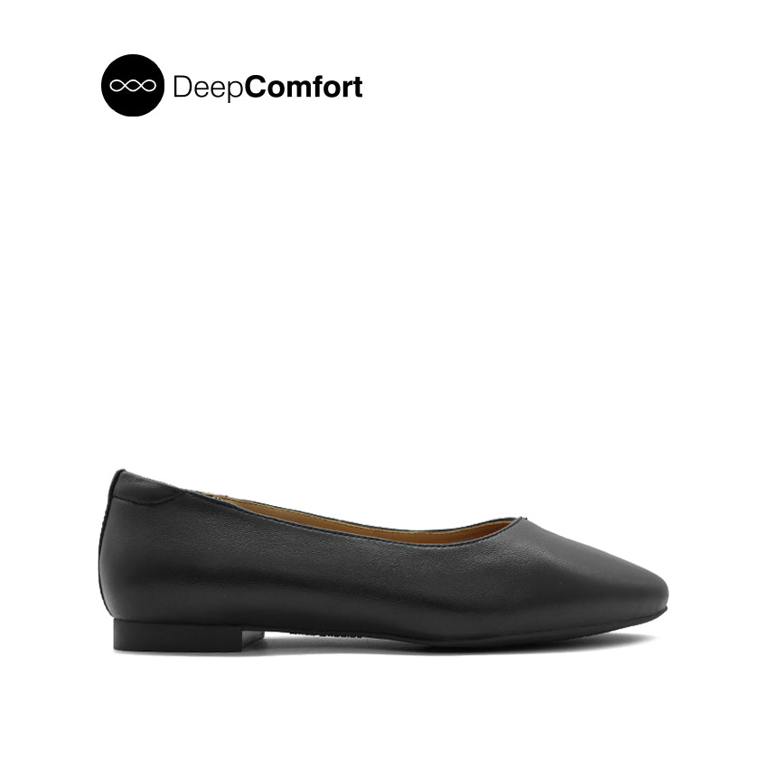 Henriette Vague TC Women's Shoes - Black Leather