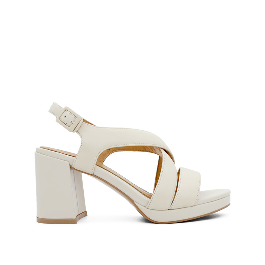 Discount on Hush Puppies  shoes - SKU: Megan Backstrap Women's Sandals - Taupe Leather