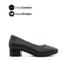 Margaret Pump Women's Shoes - Black Leather