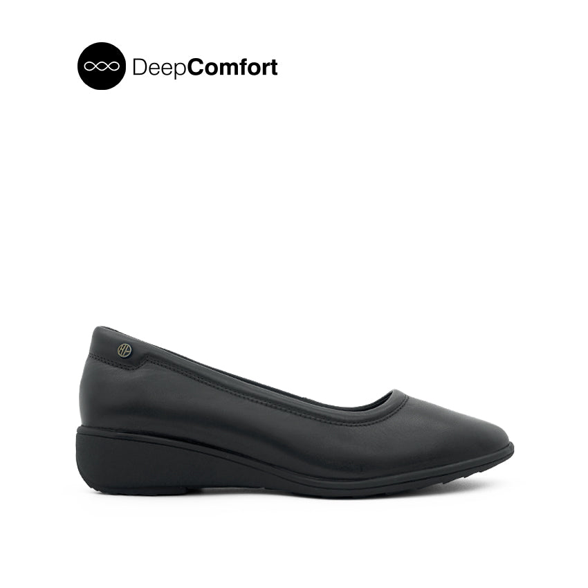 Discount on Hush Puppies  shoes - SKU: Lana Slip On PT Women's Shoes - Black Leather