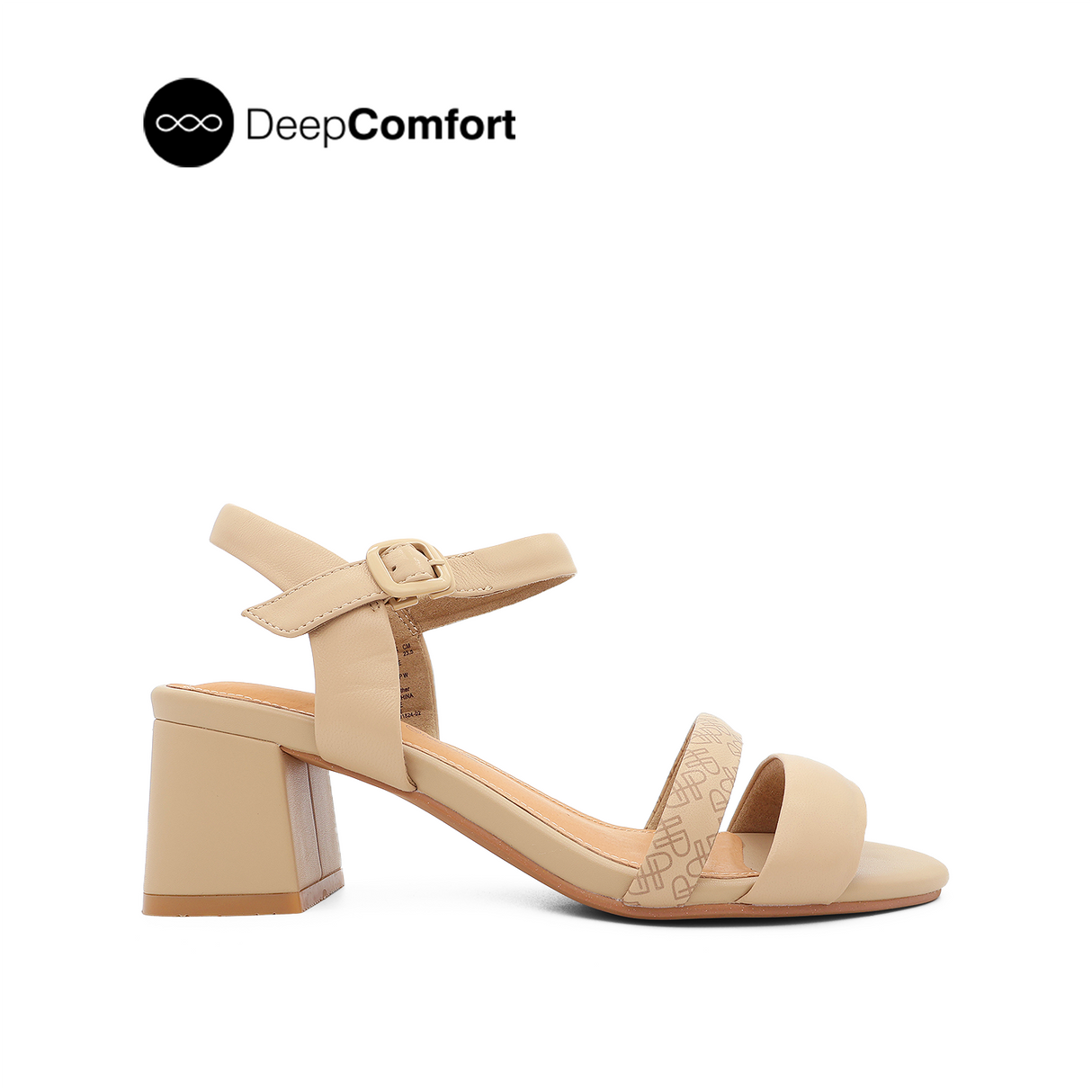 Noelle Backstrap Women's Sandals - Blush Leather