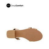 Noelle Backstrap Women's Sandals - Blush Leather