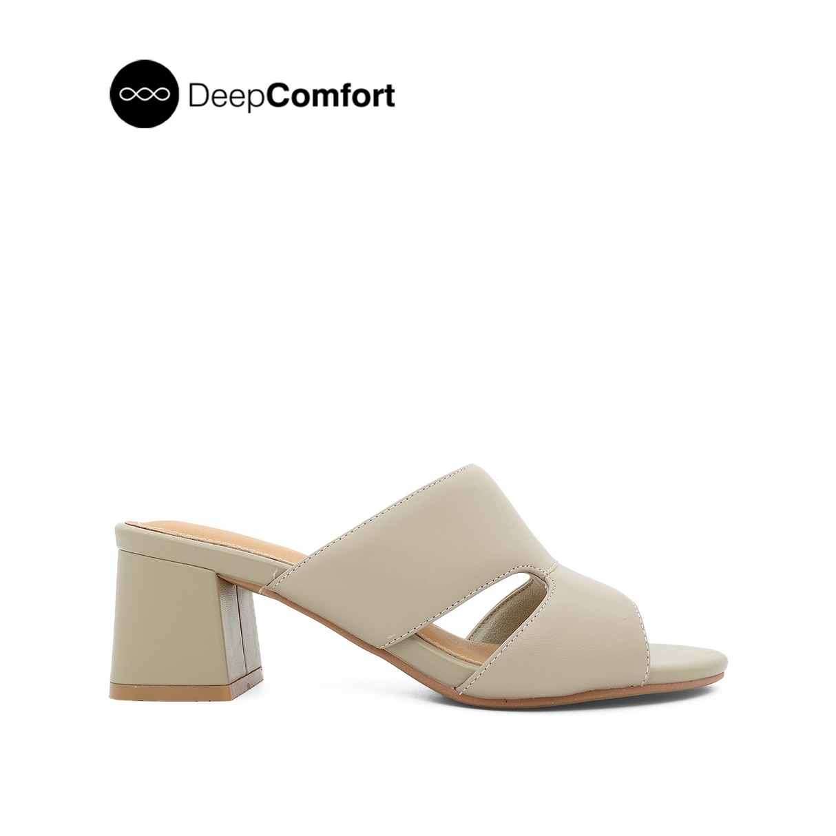 Noelle Women's Sandals - Taupe Leather