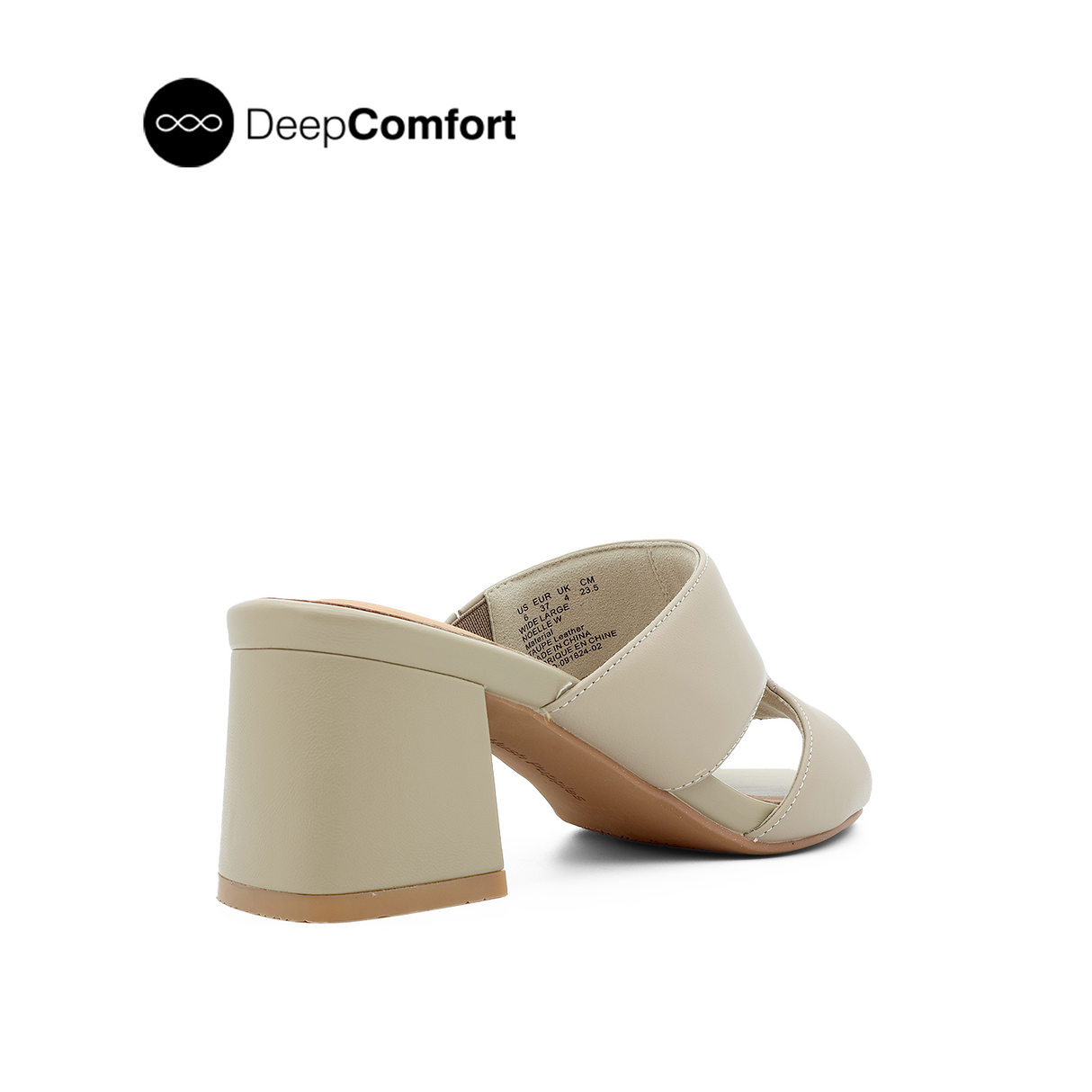 Noelle Women's Sandals - Taupe Leather