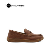 Shirl Penny Women's Shoes - Tan Coated Leather