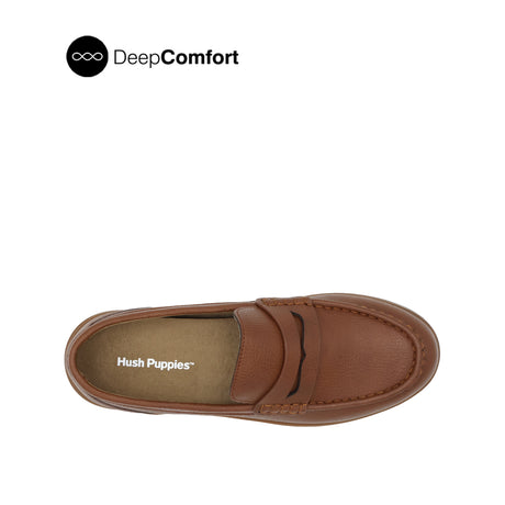 Shirl Penny Women's Shoes - Tan Coated Leather