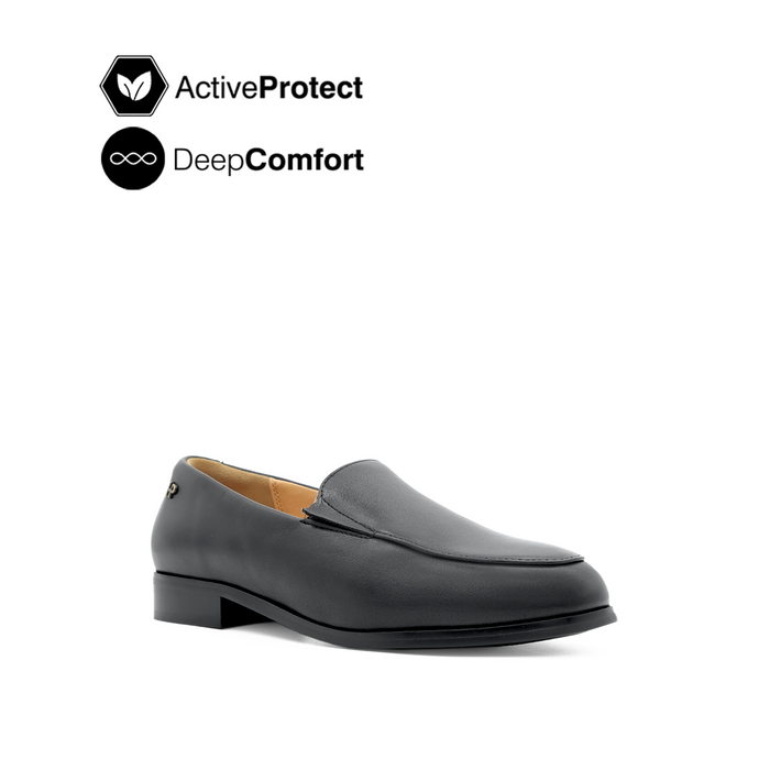 Nara Loafer Women's Shoes - Black Leather Hush Puppies Philippines