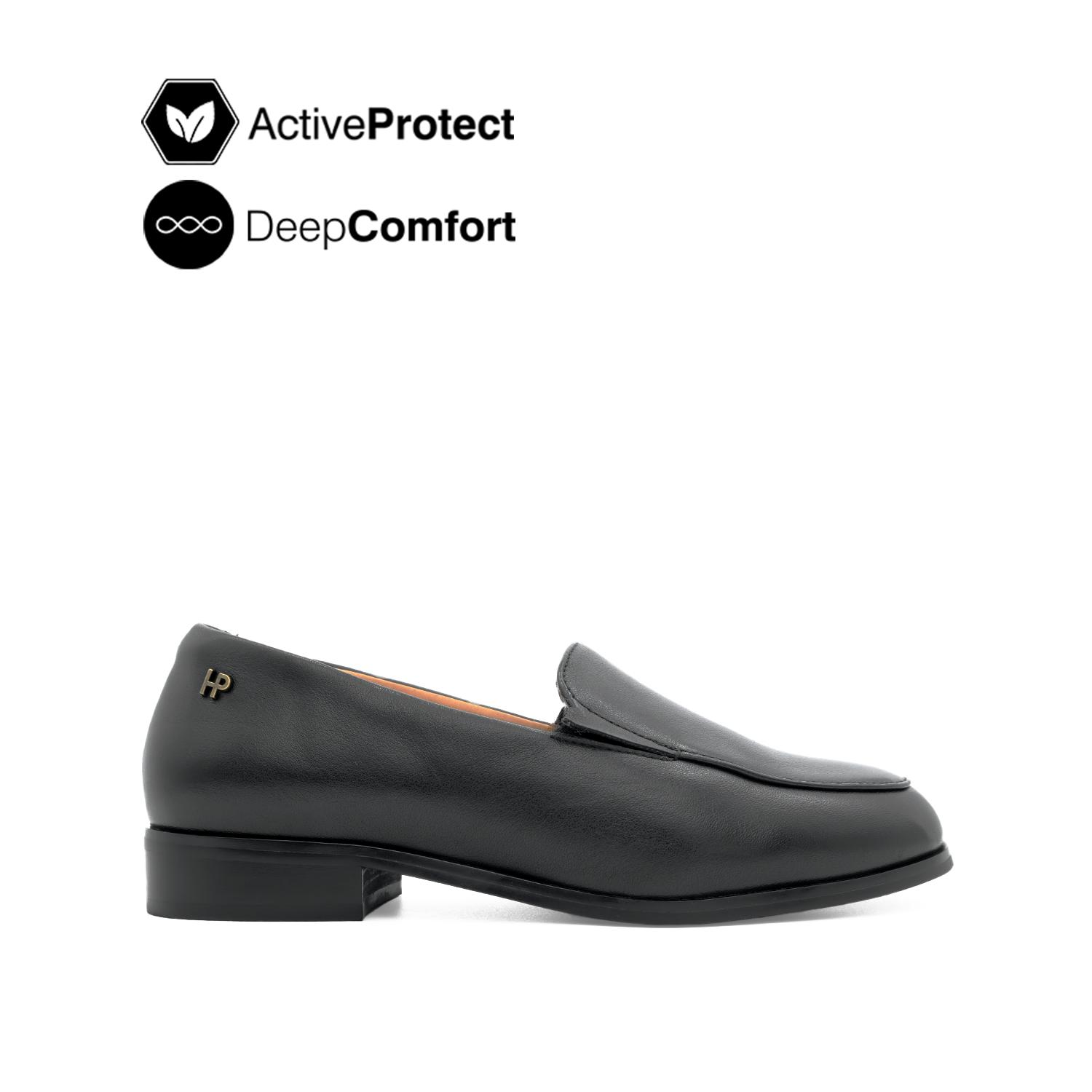 Nara Loafer Women's Shoes - Black Leather