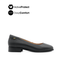 Nara Ballerina Women's Shoes - Black Leather