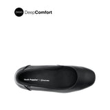 Rachel Pump Slip On Women's Shoes - Black Leather