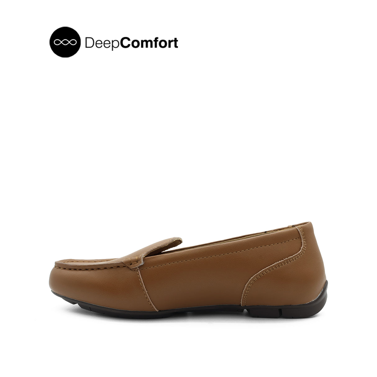 Steph Venetian Women's Shoes - Tan Coated Leather