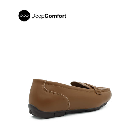 Steph Ornament Women's Shoes - Tan Coated Leather