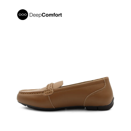 Steph Ornament Women's Shoes - Tan Coated Leather