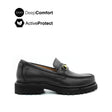 Trina Metal Bit Women's Shoes - Black Leather Hush Puppies Philippines