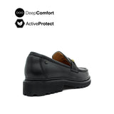 Trina Metal Bit Women's Shoes - Black Leather Hush Puppies Philippines