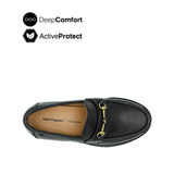 Trina Metal Bit Women's Shoes - Black Leather Hush Puppies Philippines
