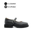 Trina Mary Jane Women's Shoes - Black Leather Hush Puppies Philippines