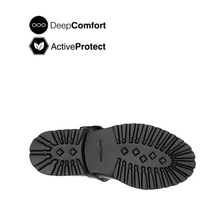 Trina Mary Jane Women's Shoes - Black Leather Hush Puppies Philippines