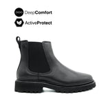 Trina Chelsea Women's Boots - Black Leather Hush Puppies Philippines