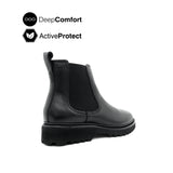 Trina Chelsea Women's Boots - Black Leather Hush Puppies Philippines