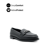 Tamara Metal Bit Women's Shoes - Black Leather Hush Puppies Philippines