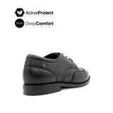 Tamara Lace Up Wingtip Women's Shoes - Black Leather Hush Puppies Philippines