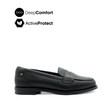Tamara Penny Women's Shoes - Black Leather Hush Puppies Philippines