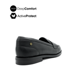 Tamara Penny Women's Shoes - Black Leather Hush Puppies Philippines